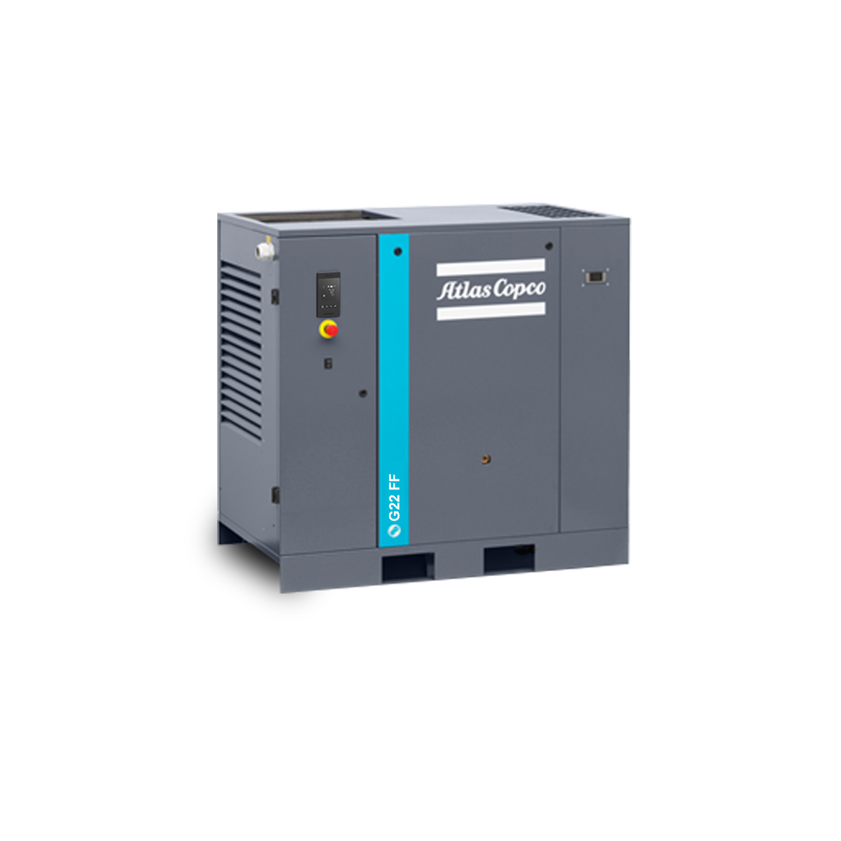 Atlas Copco Schraubenkompressor G 22 FF - 10 bar inkl. Kältetrockner