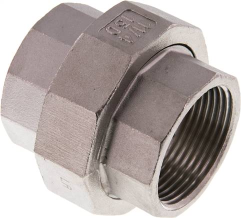 Verschraubung kon. dichtend Rp 1-1/4" (IG),1.4408