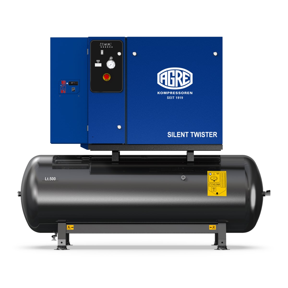 AGRE Kolbenkompressor SILENT DRY TWISTER 900D 500 ST