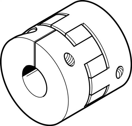 FESTO EAMC-67-62-24-24 (1451407) Kupplung