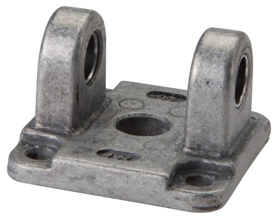 Gabelschwenkbefestigung für Kompaktzylinder 63 mm