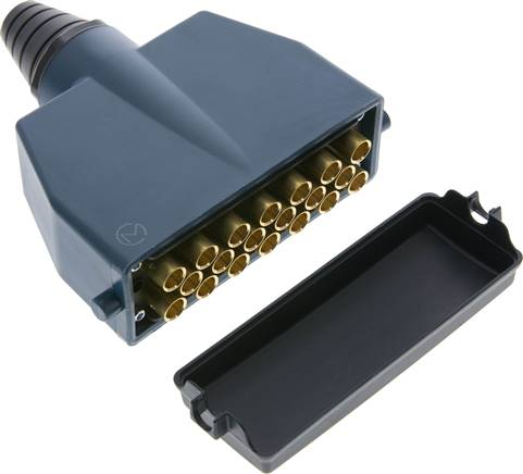 Mehrfachkupplung 20x 4mm Schl.,Stecker