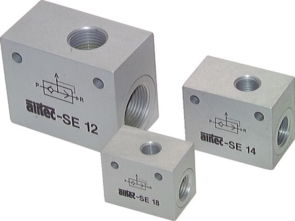 Schnellentlüftungsventil G 1/2", Präzision