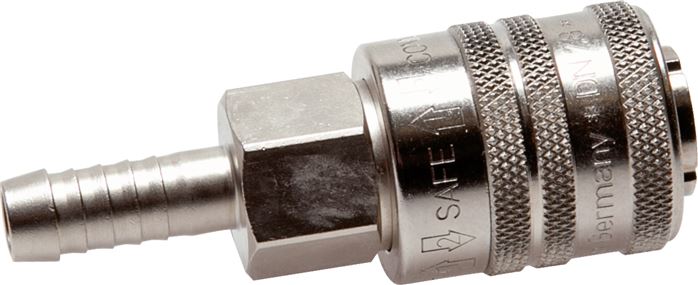 Sicherheits-Schnellkupplung (NW7,2) 13 (1/2")mm Schlauch, Standard