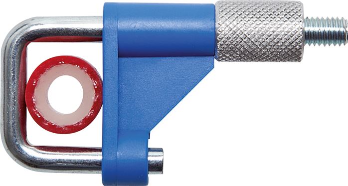 Schlauchklemme, 1 - 10 mm, blau
