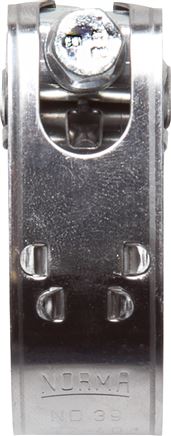 25mm Gelenkbolzenschelle, 79 - 85mm, 1.4301 (W4)