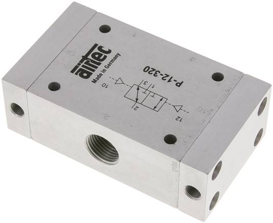 3/2-Wege Pneumatikimpulsventil, G 1/2", ATEX-Zulassung