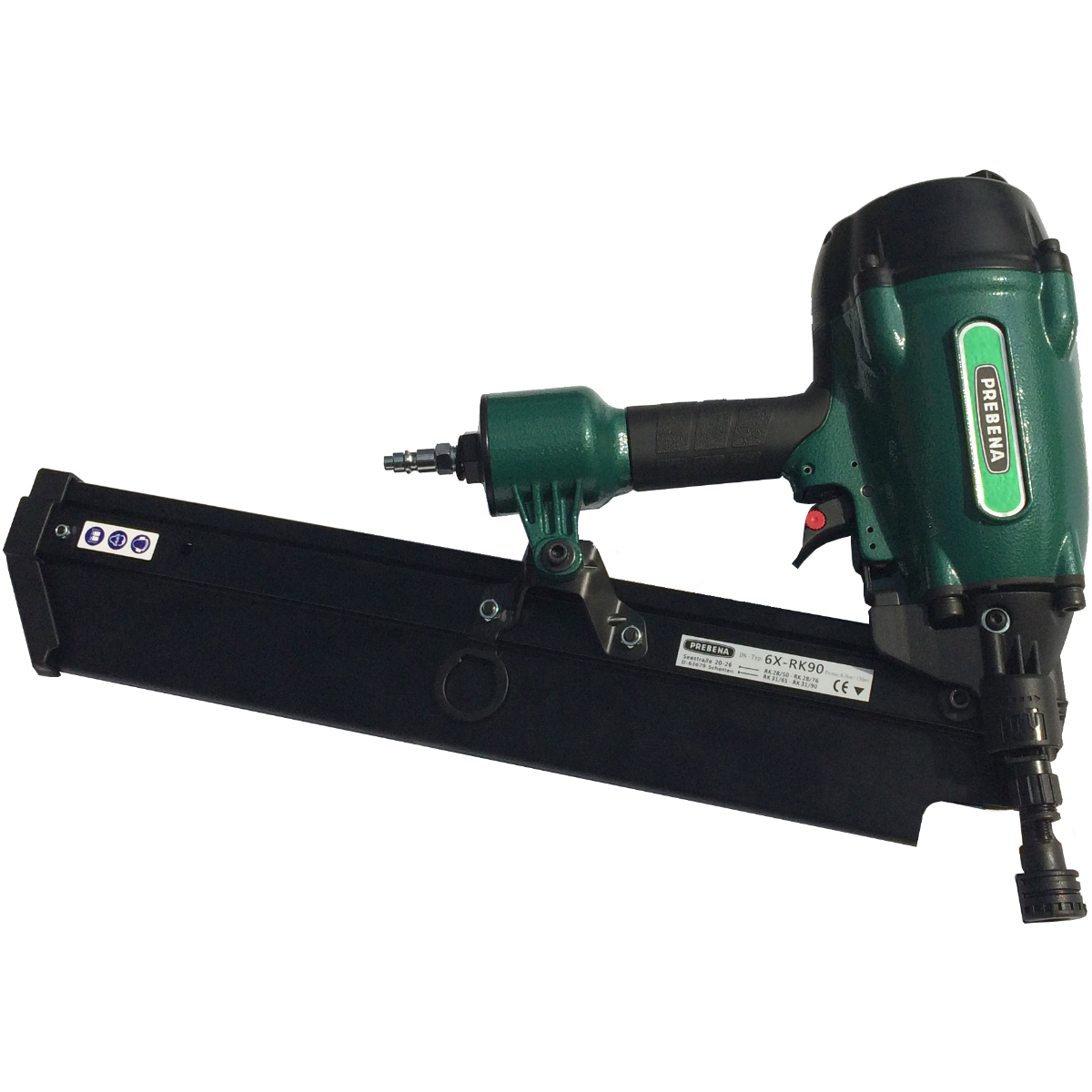Prebena Profi-Druckluftnagler 6X-RK90 Streifennagler 50 - 90 mm (ersetzt    7Y-RK90)