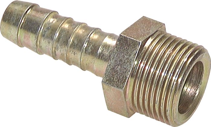 Gewindetülle G 1/4"-9 (3/8")mm, Stahl verzinkt