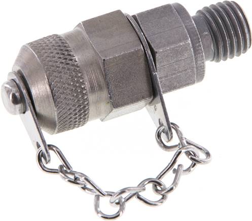 Messanschluss M16x2 - M 12x1,5 (AG), Stahl verzinkt