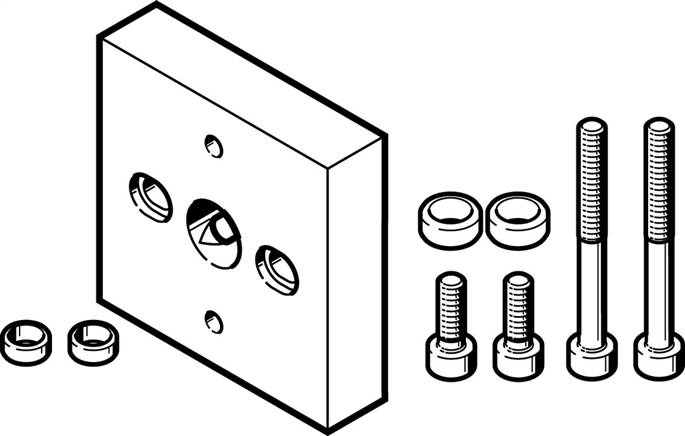 FESTO DHAA-G-Q5-16-B17-14 (2534351) Adapterbausatz