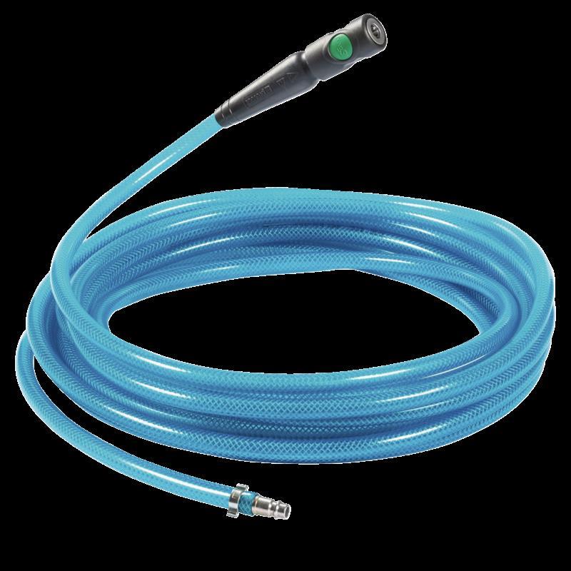 Prevost Schlauchverlängerung mit PVC-Schlauch DIFLEX und Sicherheitsschnellkupplung ESI 07 prevoS1 10m, Ø Innen./Außen. 8 x 14