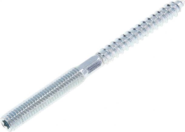Stockschraube M 8x100, Stahl verzinkt Sternprofil (TX)