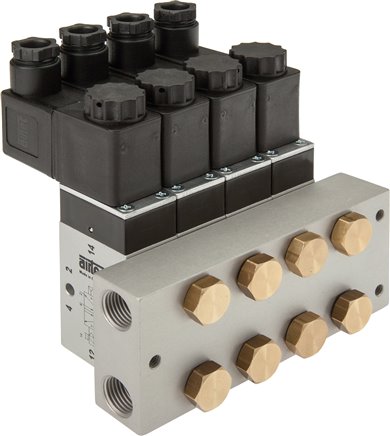 P-R-S-Leiste inkl. Hohlschrauben und Dichtungen für Ventilbaureihe M07 / P07 R 143/2