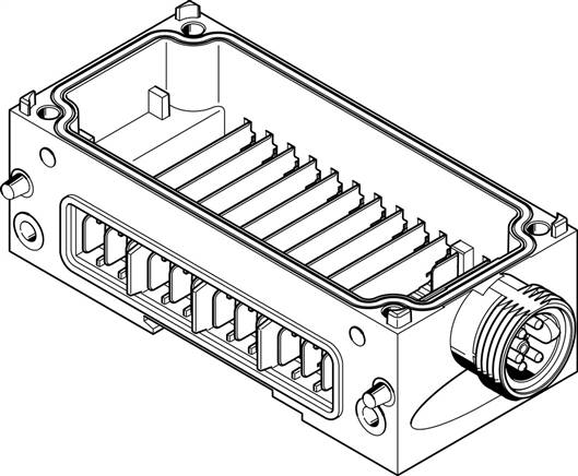 FESTO CPX-M-GE-EV-S-7/8-CIP-4P (568956) Verkettungsblock
