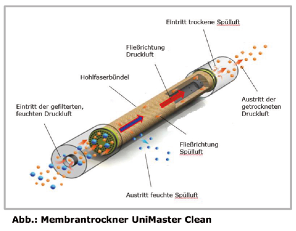 Schneider-Kompressor UNM 240-8-40 WXM Clean - Ölfrei inklusive Membrantrockner DGKH332010
