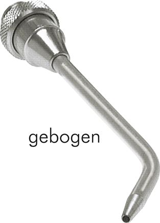 Verlängerungsrohr, gebogen, 160 mm für Blaspistole