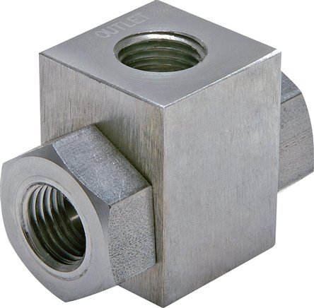 ODER-Ventil, G 1/4", Edelstahl