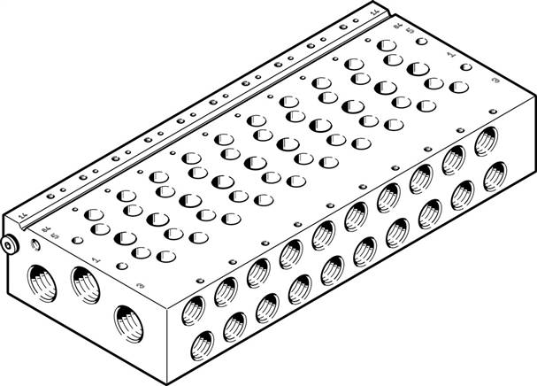 FESTO VABM-L1-18W-G38-8 (574473) Anschlussleiste