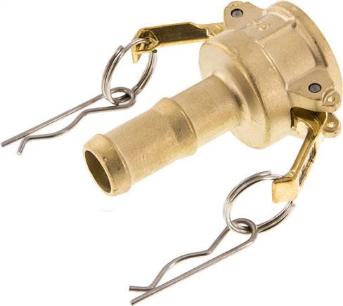 Kamlock-Kupplung (C) 19 (3/4")mm Schlauch, Messing