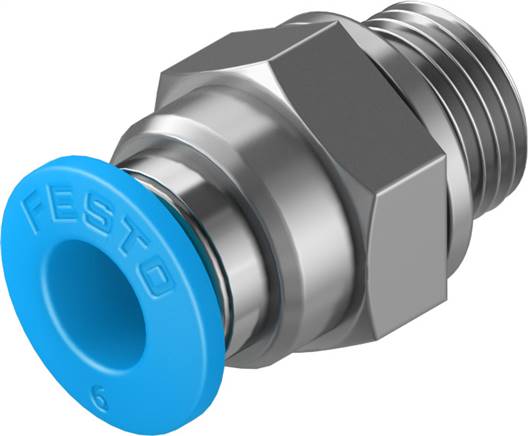 FESTO QS-G1/8-6-100 (132037) Steckverschraubung