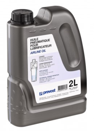 Prevost Druckluftöl für Öler, Druckluftwerkzeuge | 2 Liter