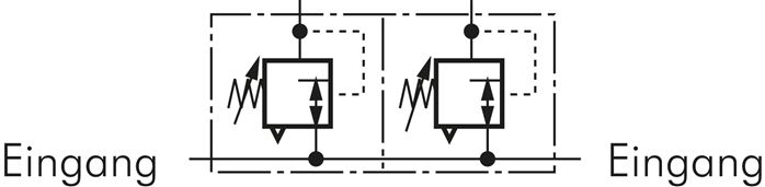 FUTURA Druckregler, G 1/4", 0,5 - 10bar, Baureihe 0, mit durchgehender Druckversorgung, Kompaktmanometer