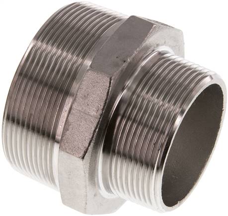 Doppelnippel R 2-1/2"-R 2", 1.4408