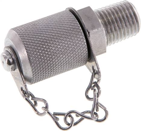 Messanschluss M16x2 - NPT 1/4" (AG), Stahl verzinkt