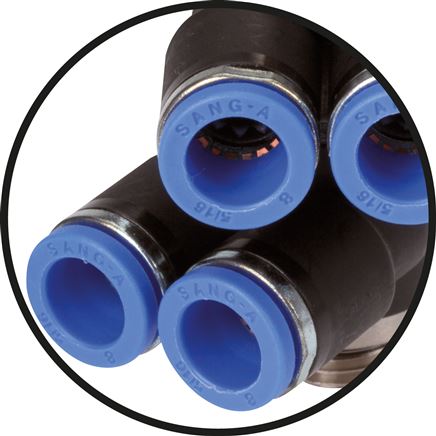 Steck-Mehrfachverteiler, 4-fach G 1/2"-10mm, IQS-Standard