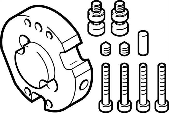 FESTO DHAA-G-Q11-25-B4-50 (1731165) Adapterbausatz