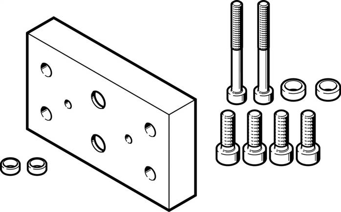 FESTO DHAA-G-G3-20-B6-14 (2406709) Adapterbausatz