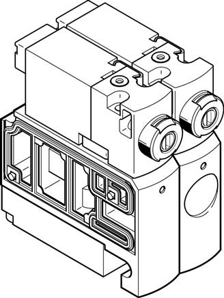 FESTO CPVSC1-M1H-J-H-Q4 (547302) Magnetventil
