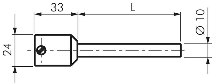 Schutzrohr zum Einschweißen, 160mm, 1.4571 Typ TR 160 BUND AS ES