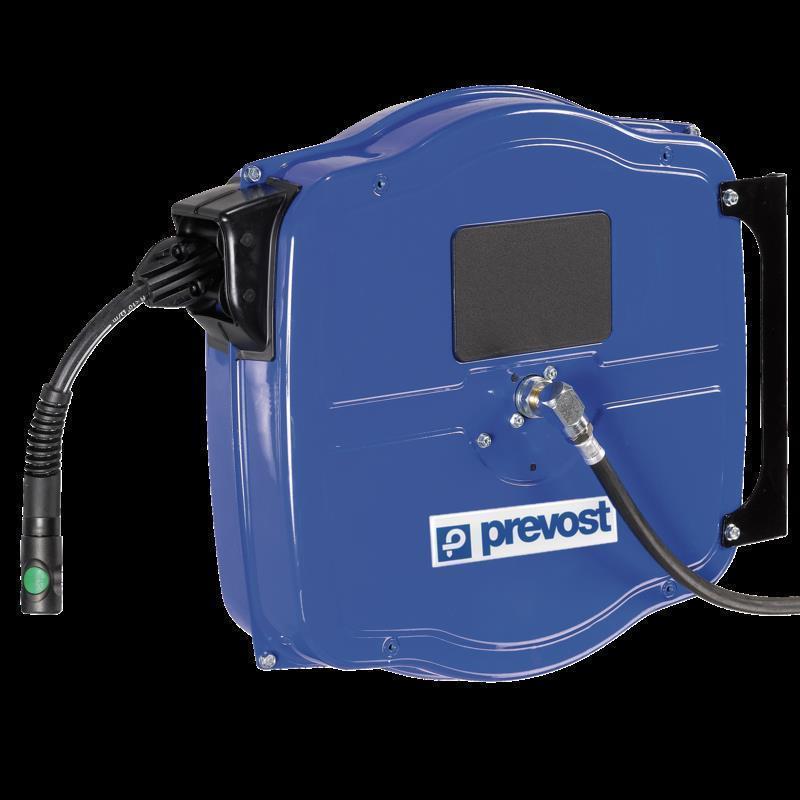 Prevost Serie DGF - Großes Modell - Mit Gummischlauch  Länge 15m, Ø Innen./Außen. 8 x 14