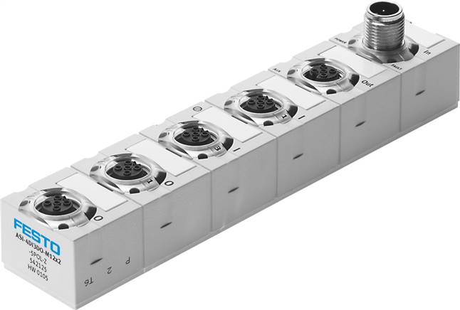 FESTO ASI-4DI3DO-M12X2-5POL-Z (542125) AS-i-Modul
