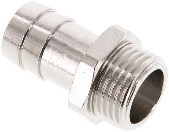 Gewindetülle G 1/2"-16 (5/8")mm, Messing vernickelt