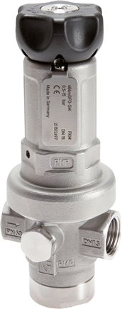 Druckregler, 1.4408, G 1/2", 0,5 - 15bar (nicht rücksteuerbar)