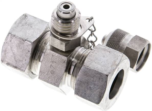 Messanschluss M16x2, 18 L (M26x1,5)-HD-Verschraubung, 1.4571