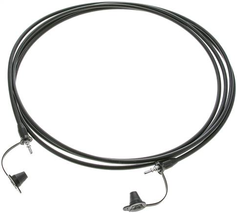 Messschlauch, 3.200mm, Steckanschluss - Steckanschluss