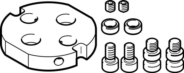 FESTO DHAA-G-Q11-20-B1-20 (2187713) Adapterbausatz