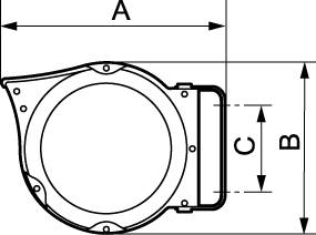 Prevost Elektrischer Kabelaufroller 14 m, mit tragbarer 24 V Lampe DELBA24