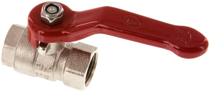 Messing-Kugelhahn, Eco-Line, Rp 3/8", 0 bis 25bar -Eco-Line