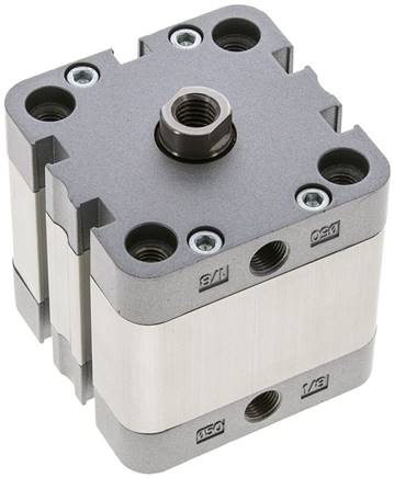 ISO 21287-Zylinder, doppeltw., Kolben 50mm, Hub 20mm, Kolbenstange mit IG