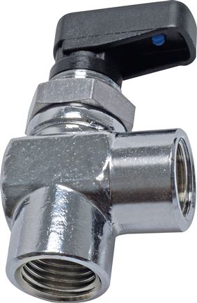 Messing-Mini-Winkelkugelhahn, G 1/8", PN 20, Schalttafelm