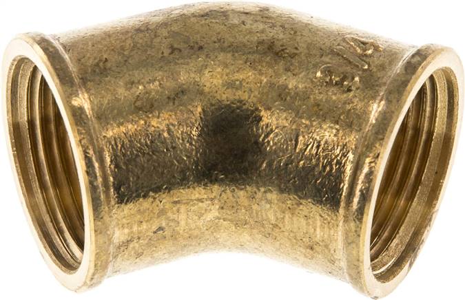 45°-Winkel G 3/4" (IG), Messing