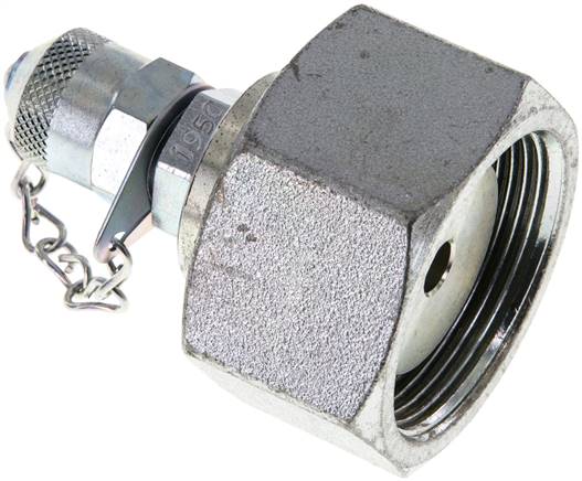 Messanschluss M16x2, 30 S-Dichtkegel, Stahl verzinkt