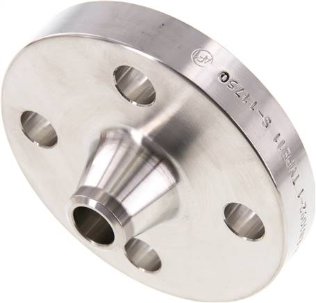 Vorschweißflansch DN15-PN160 (DIN/EN), DIN 2638 & EN 1092-1 (Typ 11), 21,3mm,