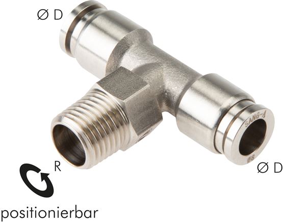 T-Steckanschluss R 1/4"-8mm, IQS-ES LE