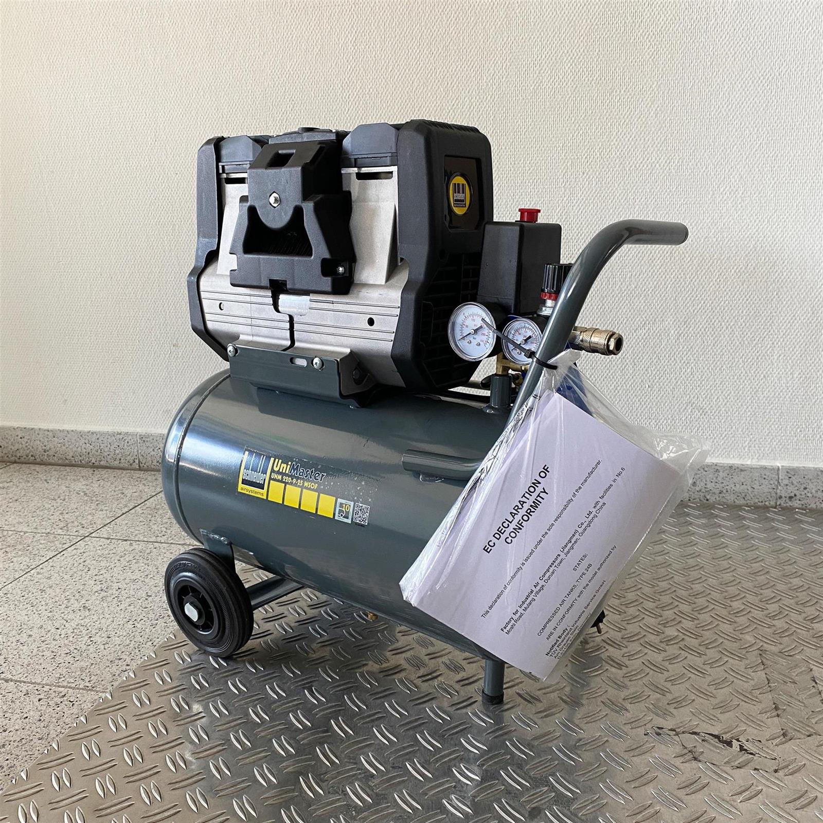 B-WARE Schneider-Kompressor UNM 220-9-25 WSOF ölfrei | 1129740308 SN CJK2922309130